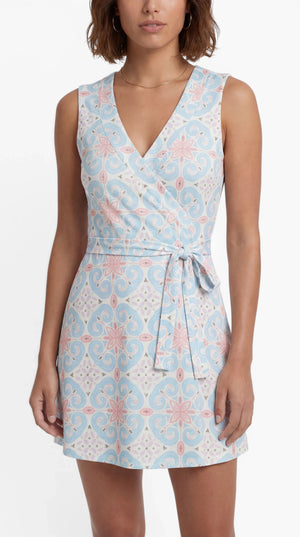 Drop 1: "FEMININE MINI" Kleid – Mediterranean Tile