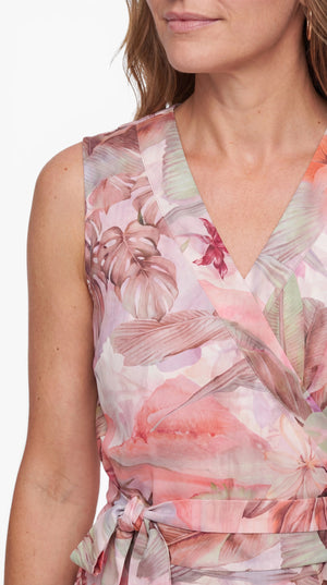 Drop 1: "FEMININE MINI" Kleid – Tropical Rosé