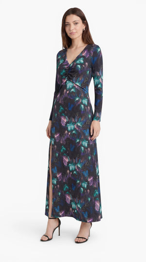 Drop 1: "ELEGANT MAXI" Kleid – Night Flower