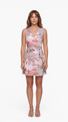 Drop 1: "FEMININE MINI" Kleid – Tropical Rosé