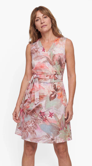 Drop 1: "FEMININE MINI" Kleid – Tropical Rosé